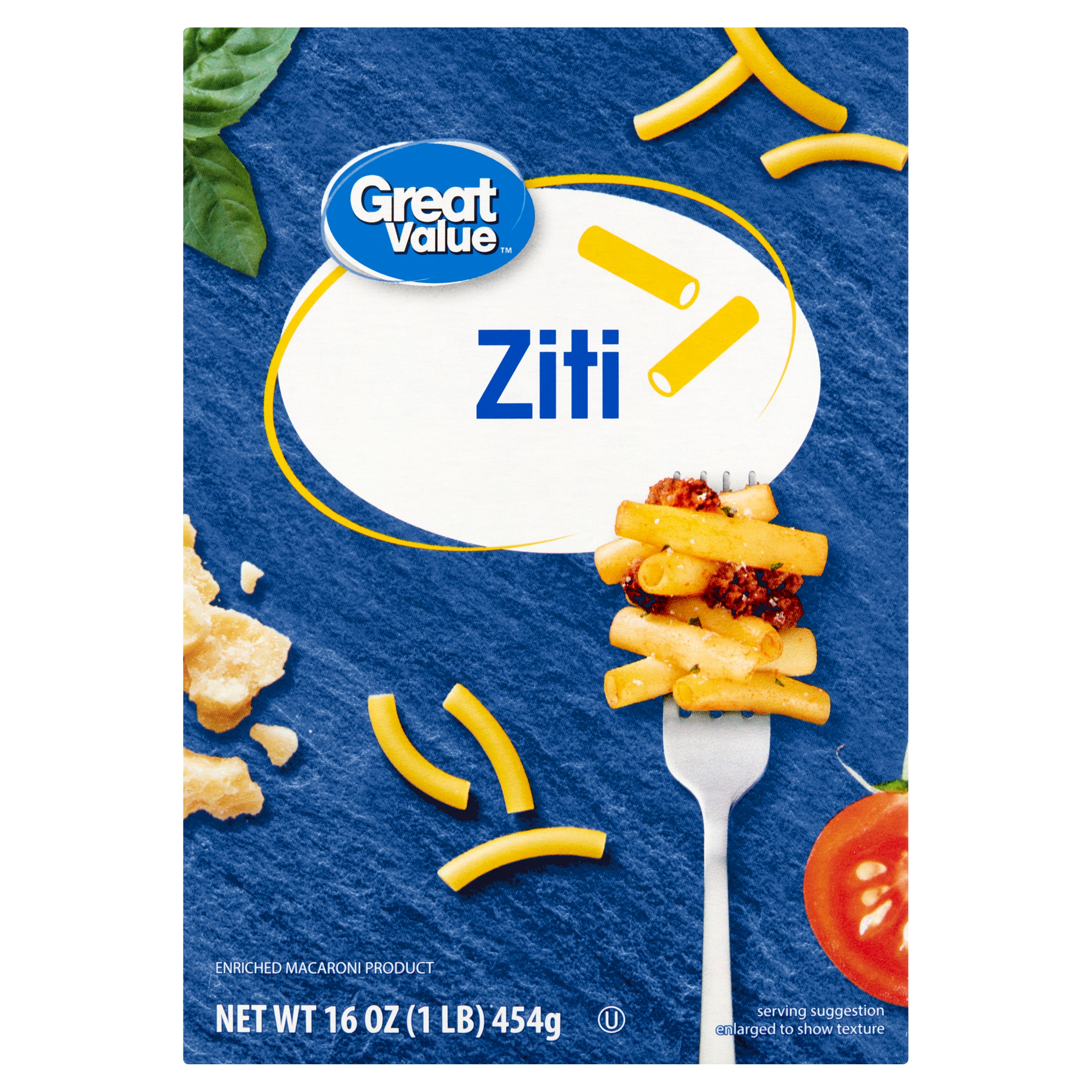 Great Value Ziti, 16 oz