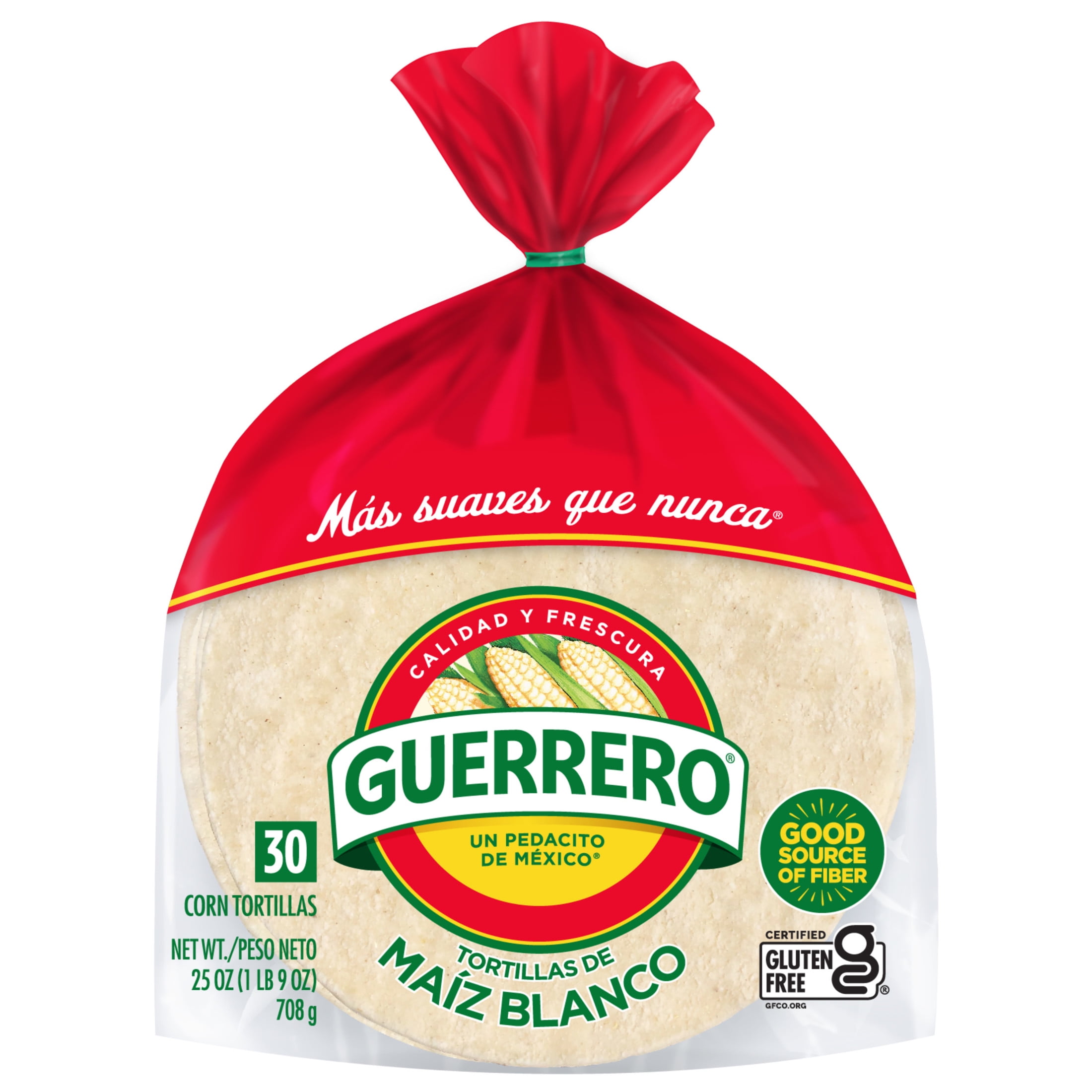 Guerrero White Corn Tortillas, 30 Count