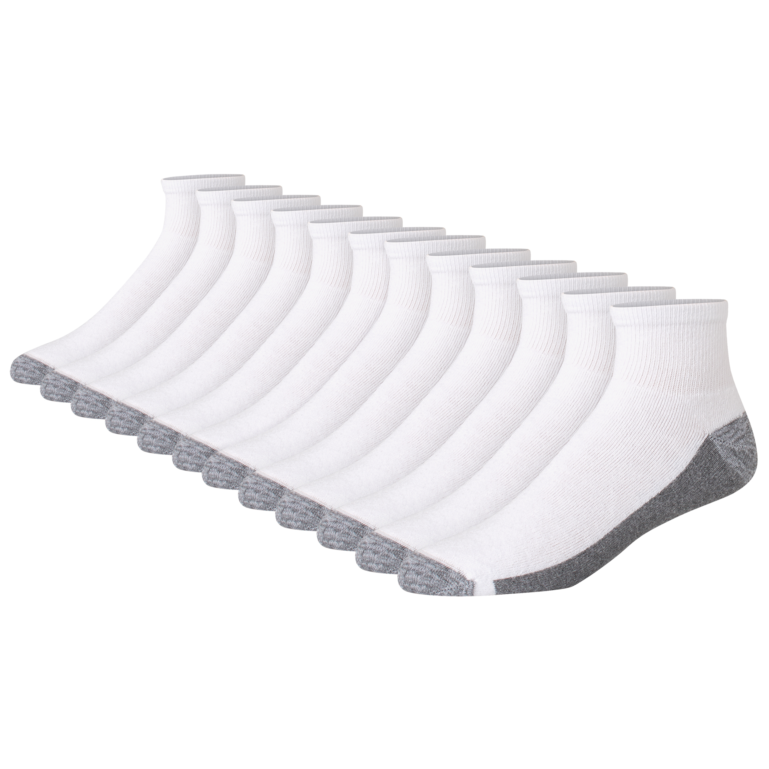 Ankle Socks 6-Pack Mens Max Cushion, Wicking Cool ComfortBlend