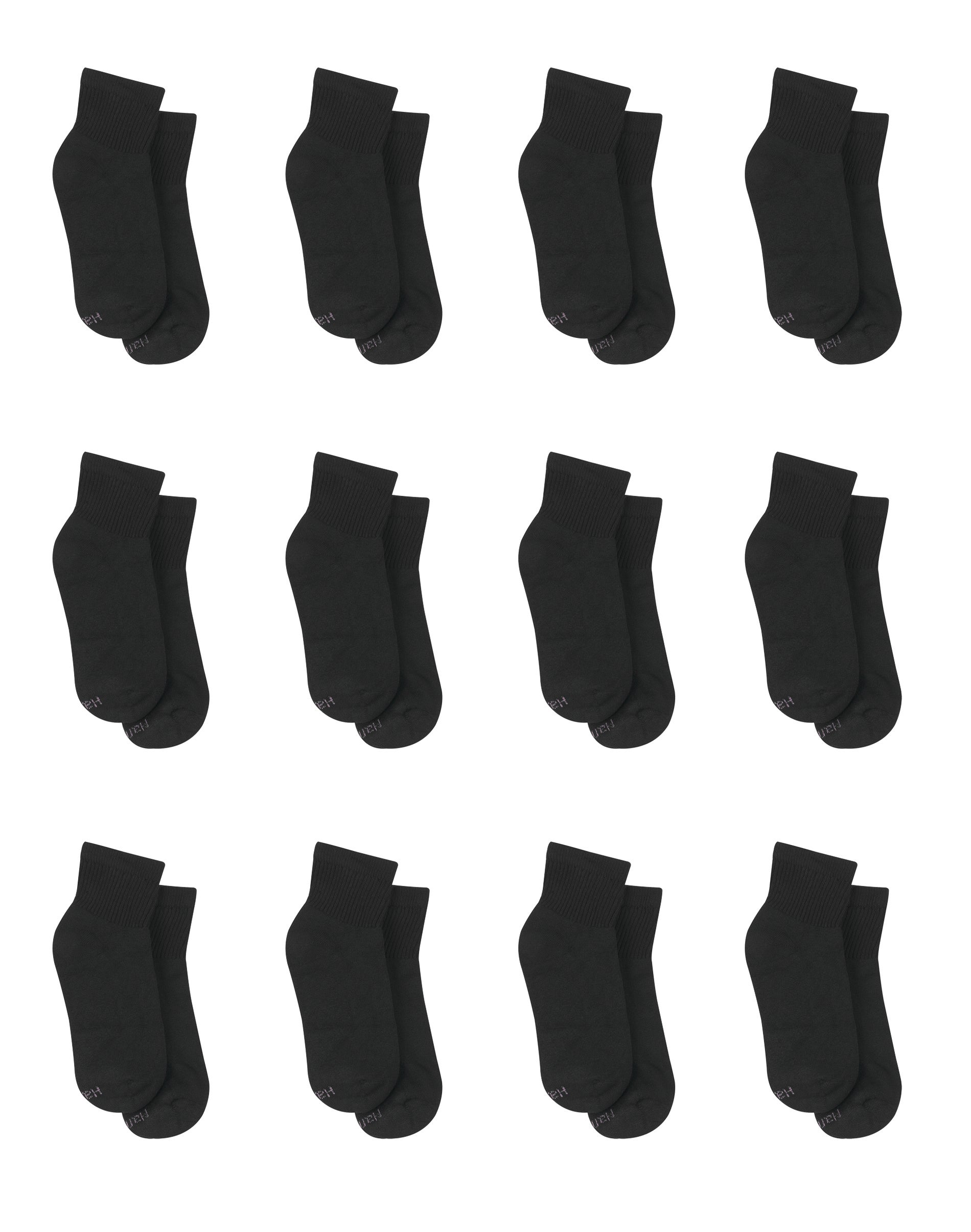 Women's Ankle Socks, Cushioned, 10-Pack, Size 5-9