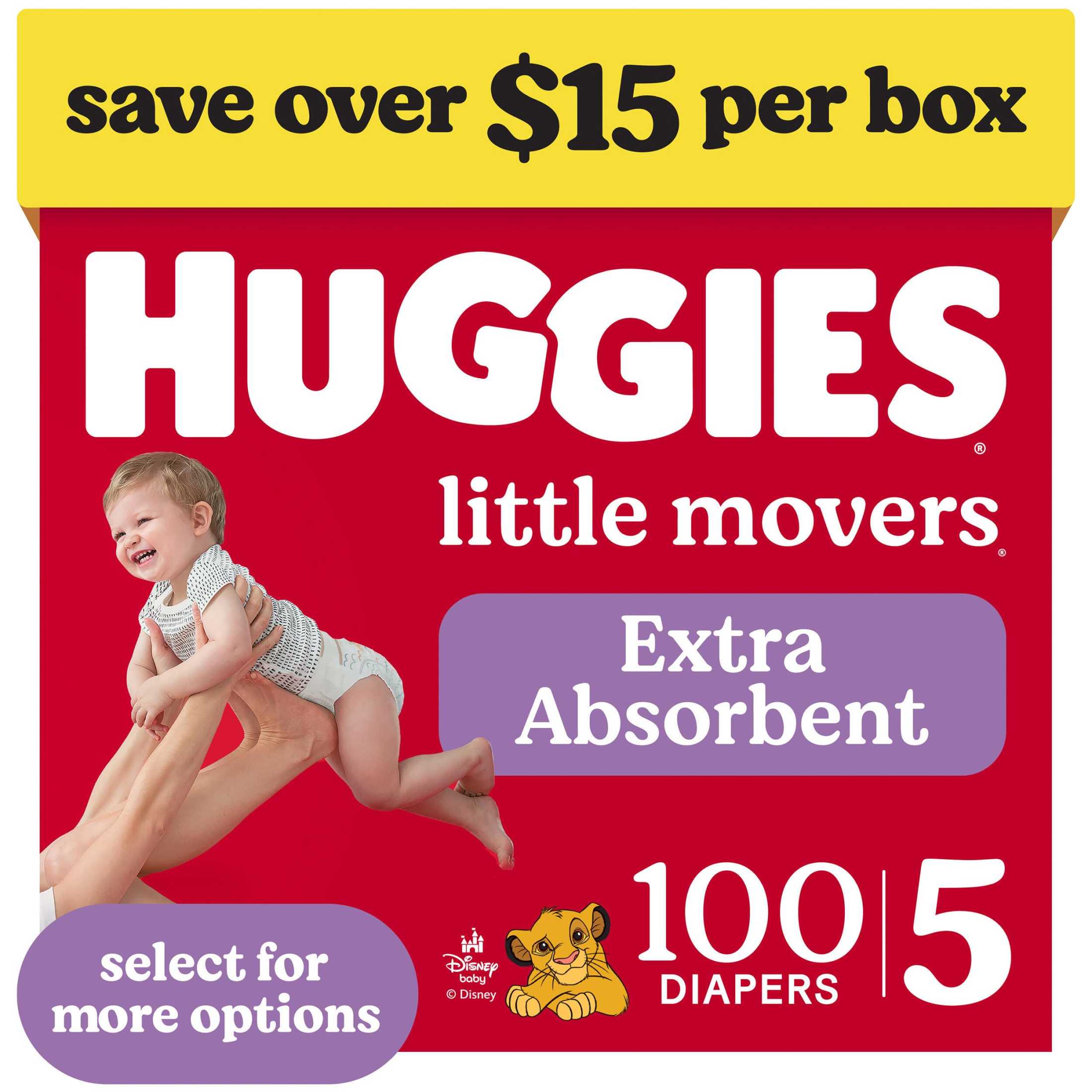 Huggies Little Movers Baby Diapers