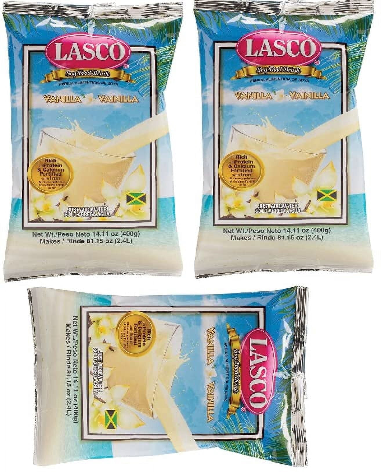 Lasco Jamaica Vanilla Food Drink - 400g (3 Pack)