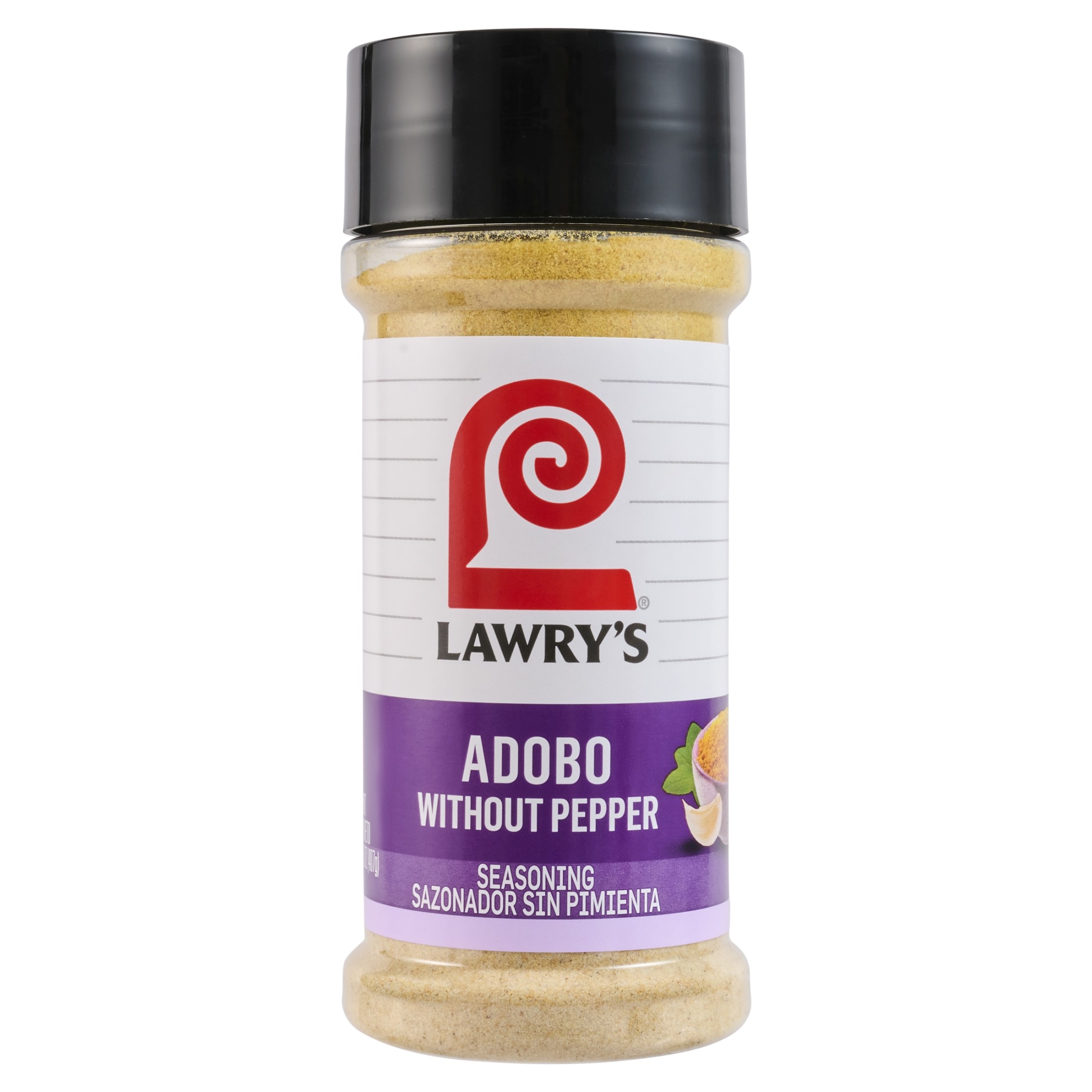 Lawry's Kosher Adobo Seasoning Without Pepper, 14.37 oz Bottle