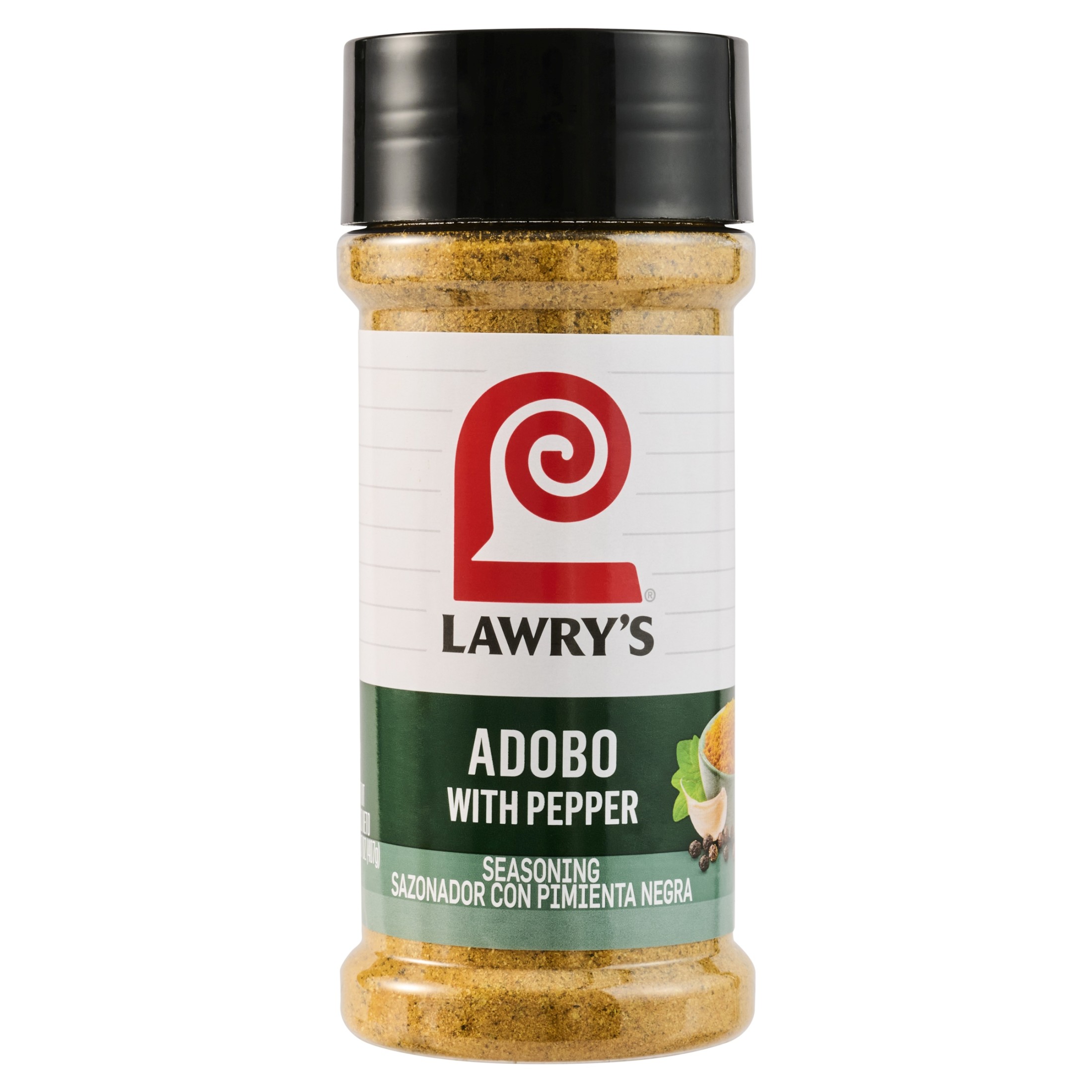 Lawry's Kosher Adobo with Pepper, 14.37 oz Bottle