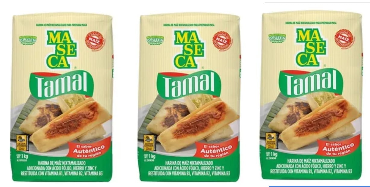 MASECA HARINA DE MAIZ NIXTAMALIZADO  PARA TAMAL