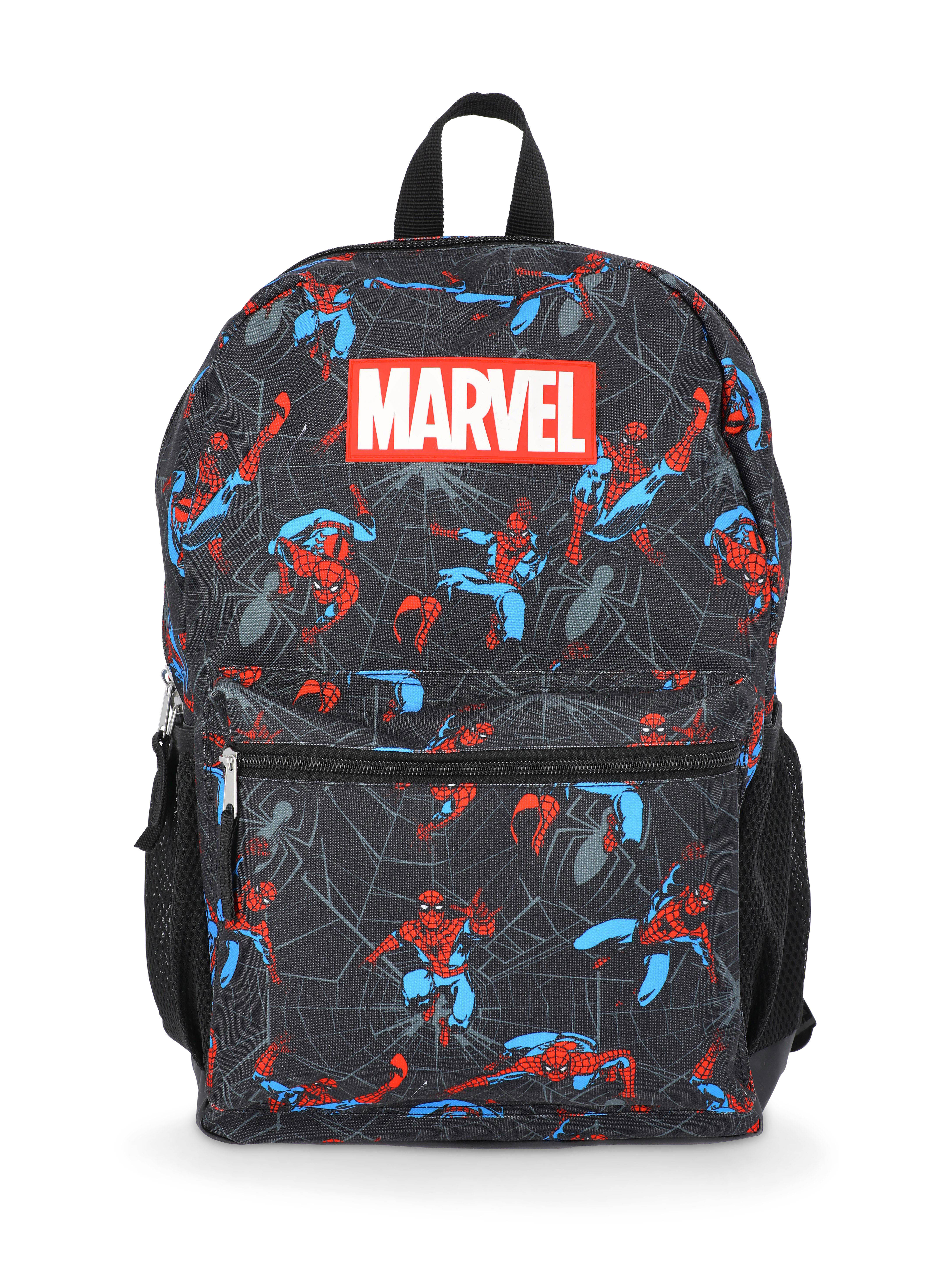 Spider-Man Boys 17" Backpack, Black