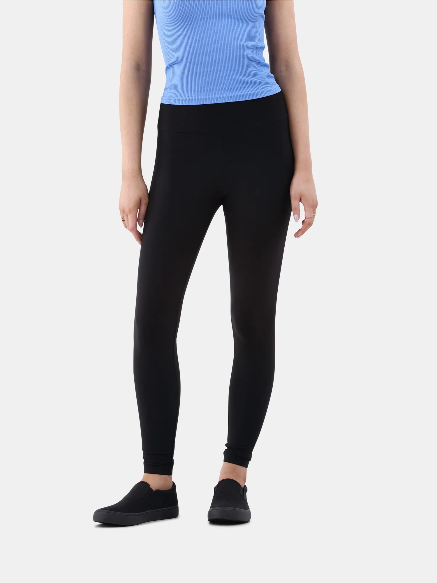 Super Soft Core Ankle Leggings, 27.5”Inseam, 1 and 2-Pack, Women's & Women's Sizes XXS-4X