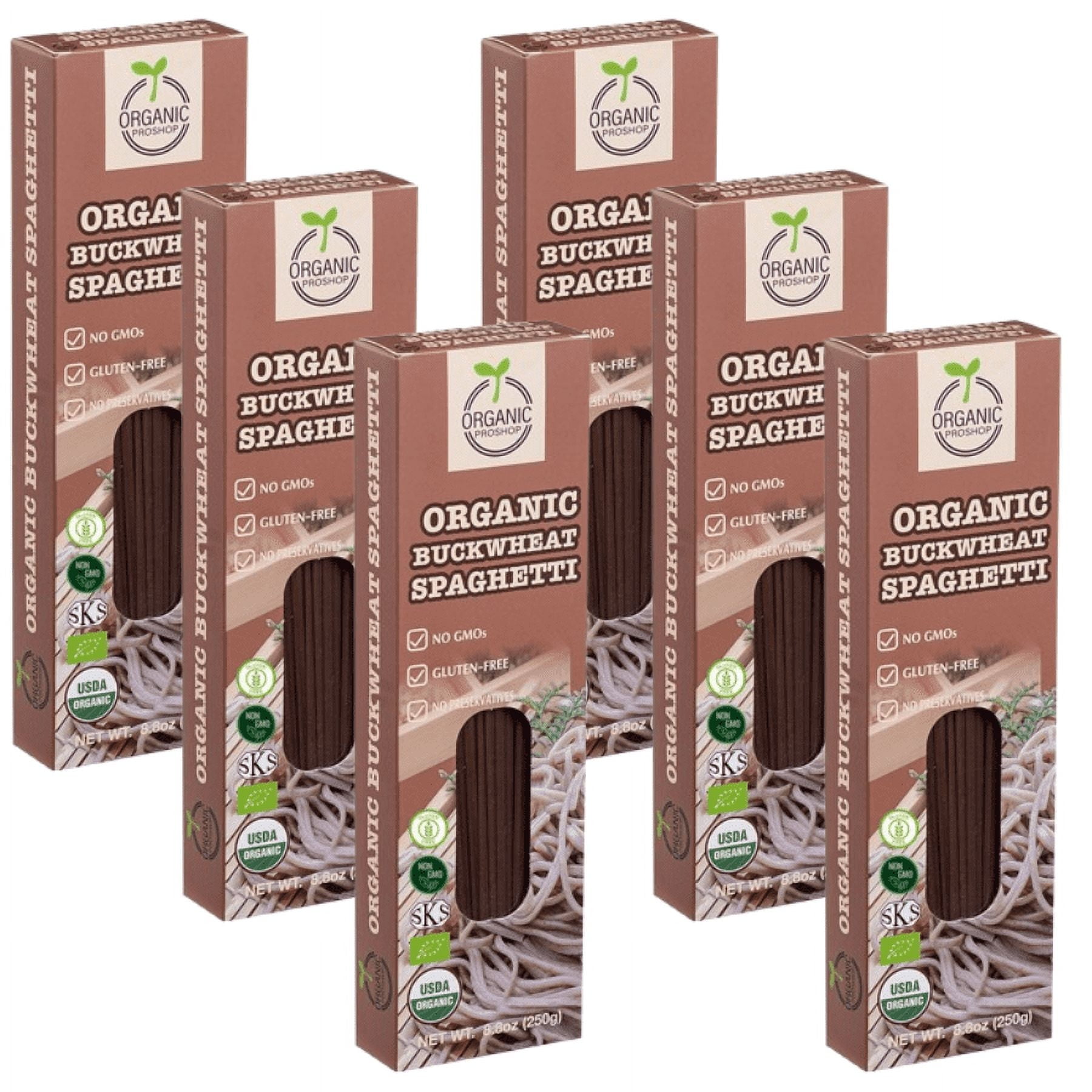 Organic Proshop Organic Buckwheat Spaghetti (6 Pack)