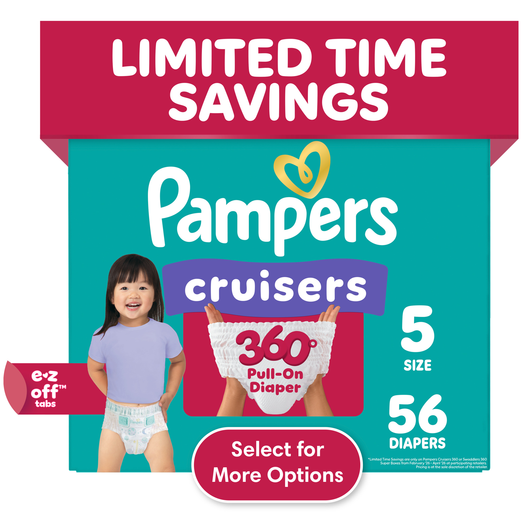 Pampers Cruisers 360 Baby Diapers 360