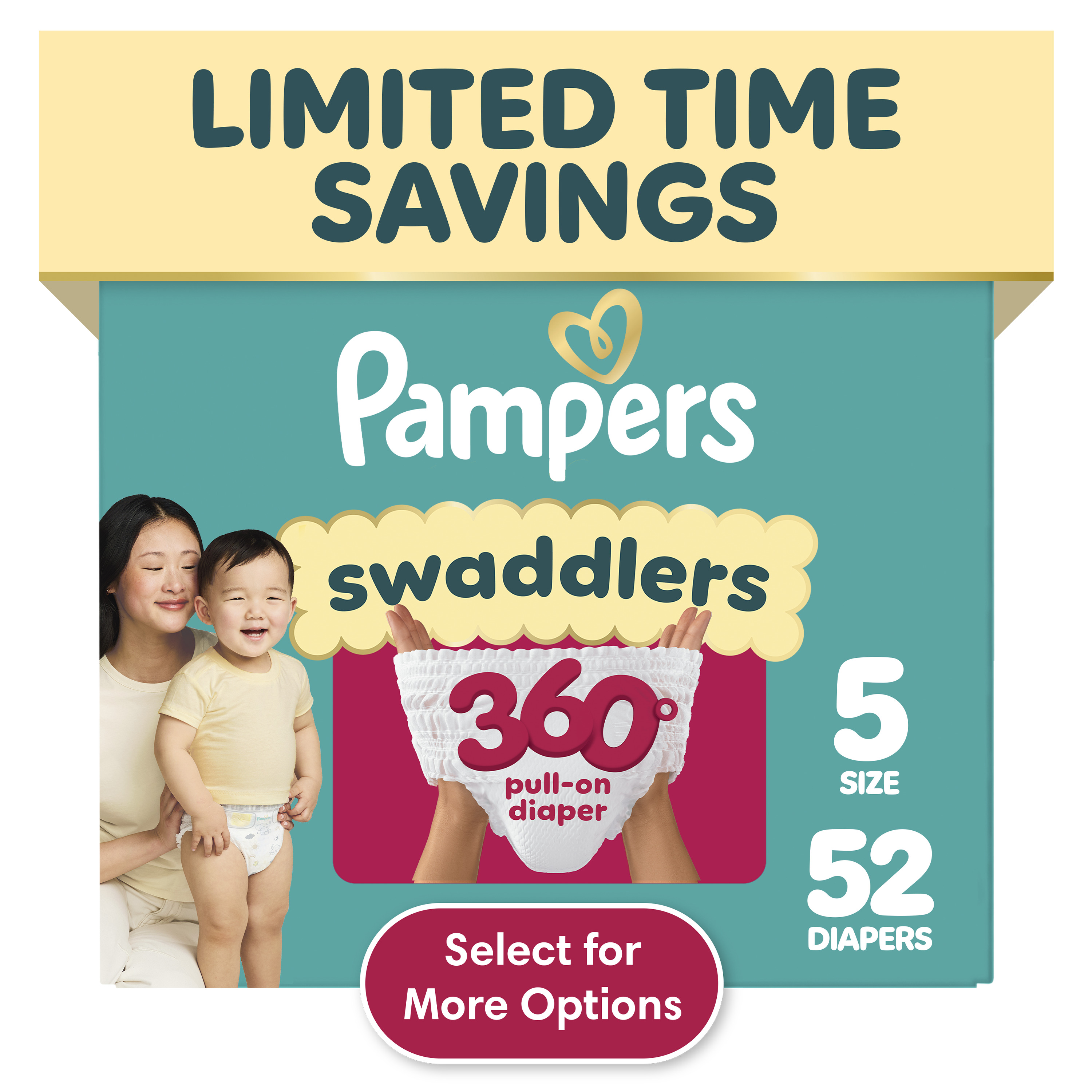 Pampers Swaddlers 360 Baby Diapers