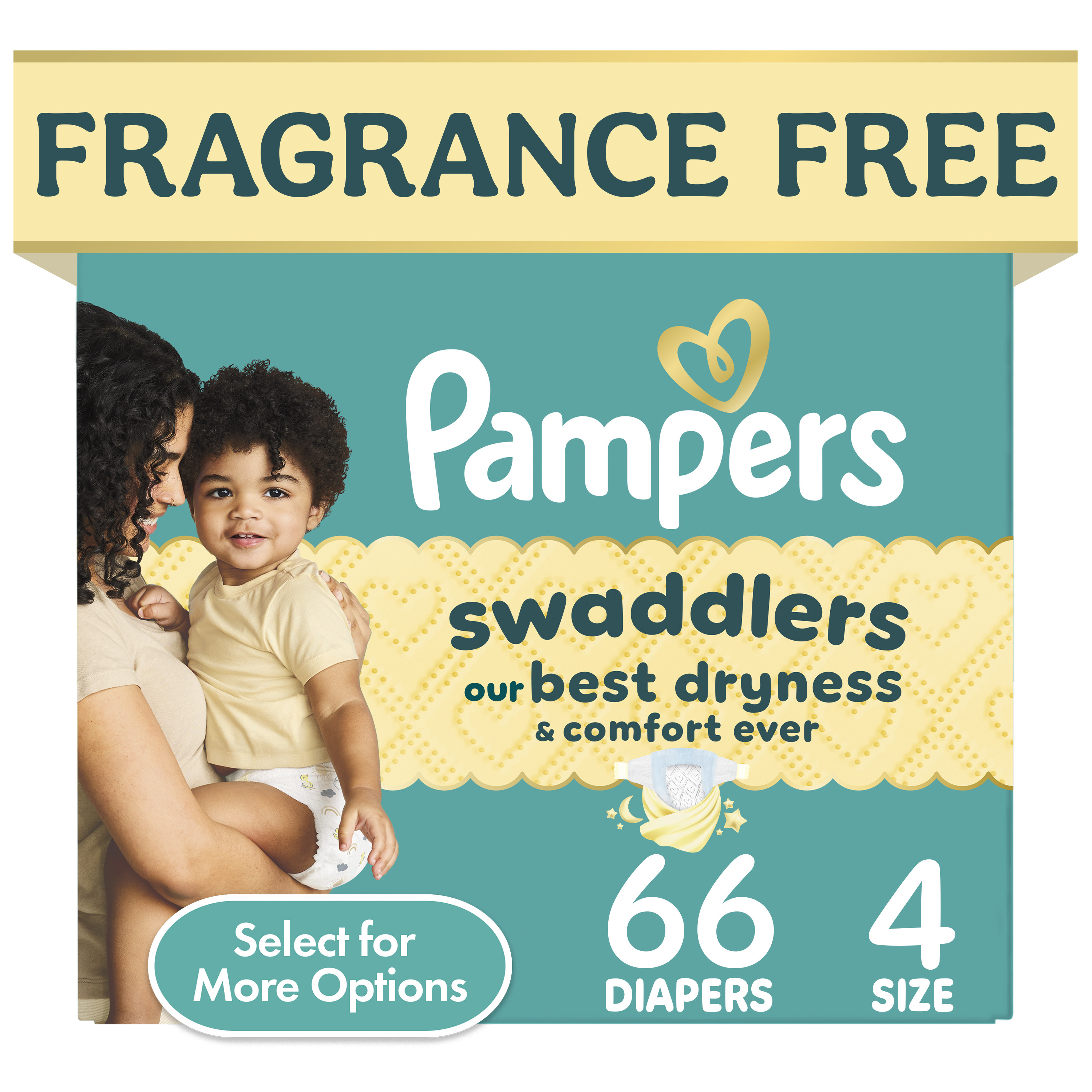 Pampers Swaddlers Fragrance Free Baby Diapers