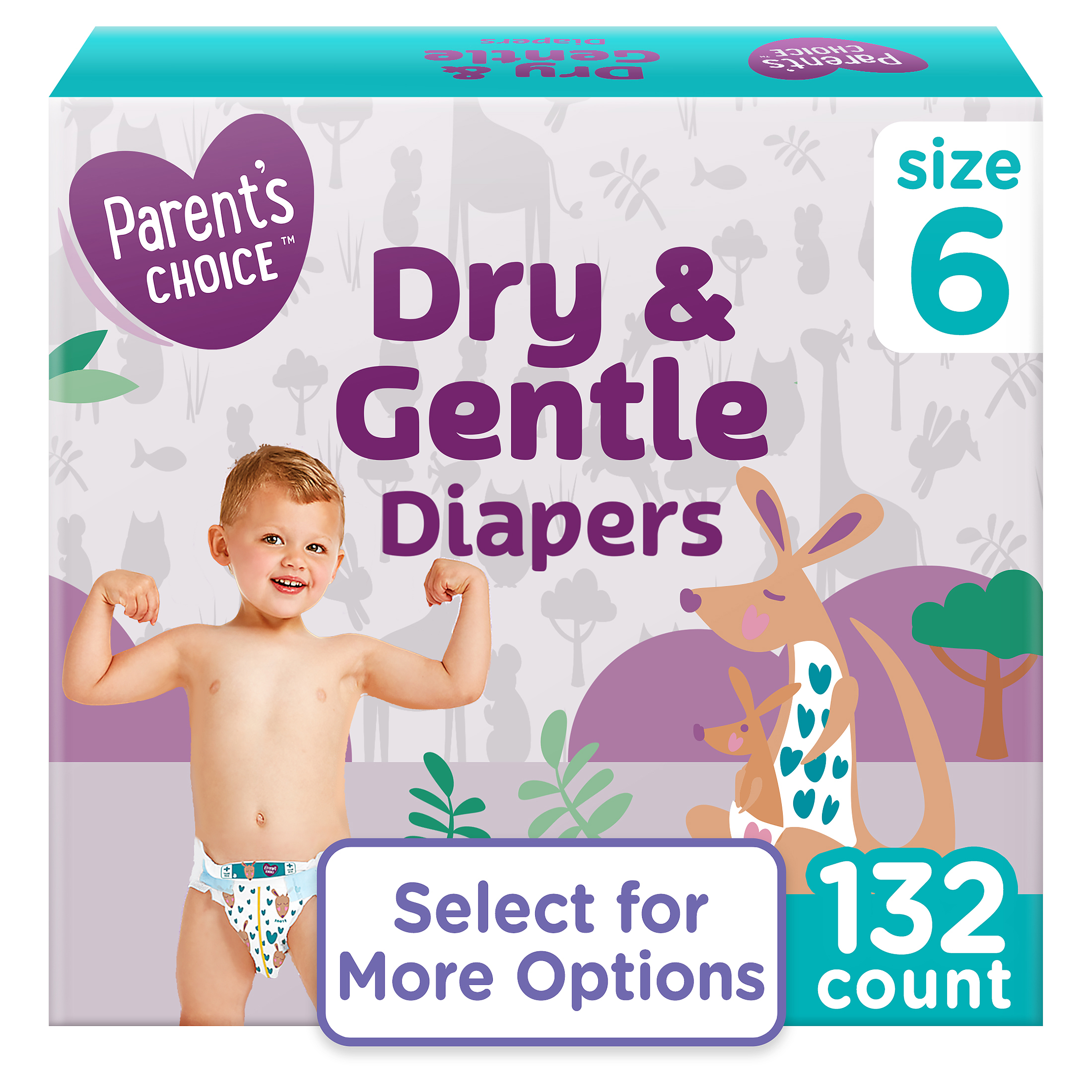 Parent's Choice Dry & Gentle Disposable Baby Diapers