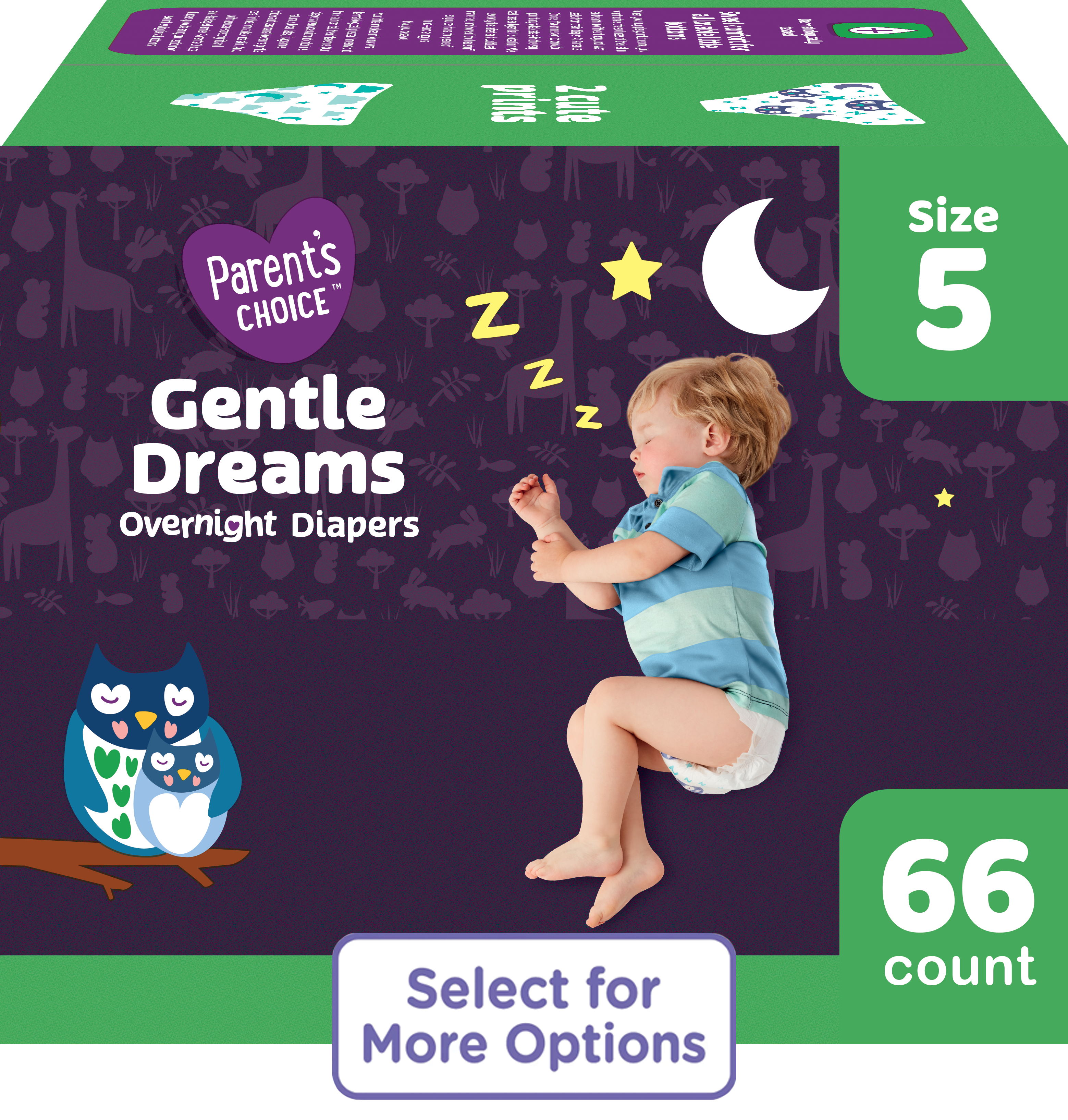 Parent's Choice Gentle Dreams Overnight Diapers