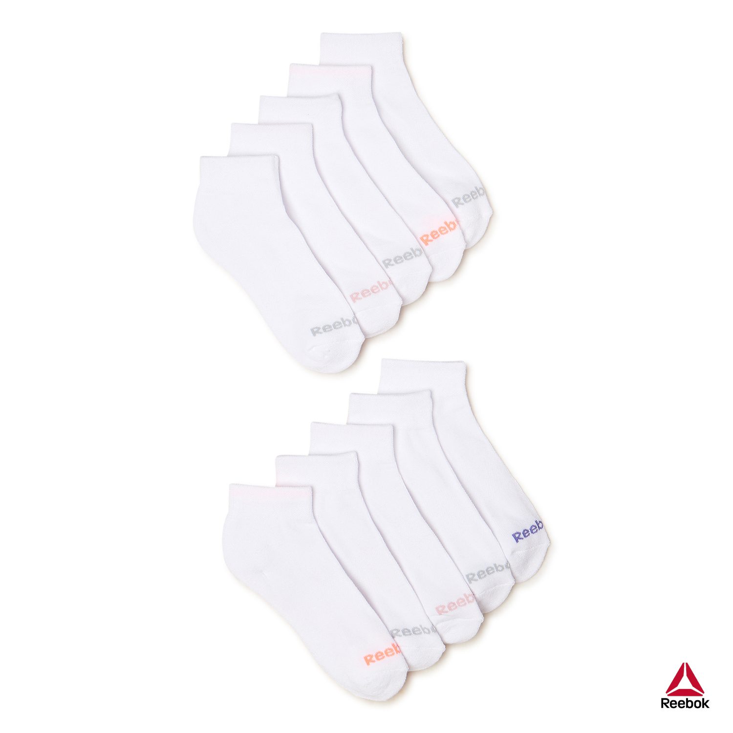 Women's Pro Series Cushion Ankle Socks, 10-Pack