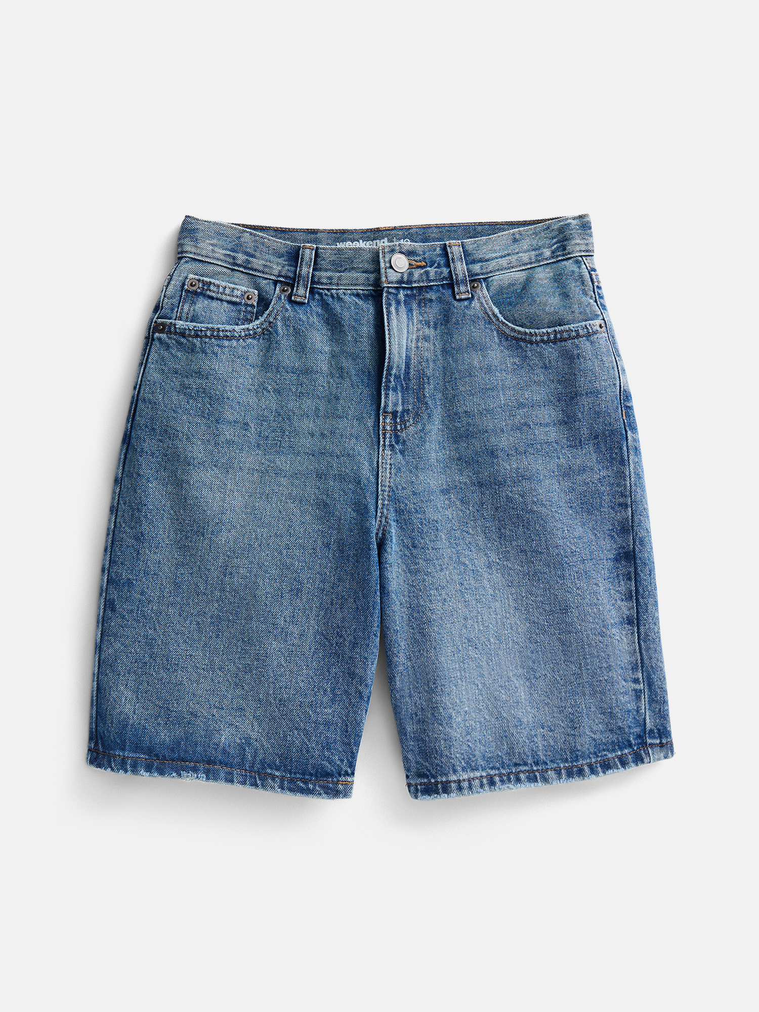 Boys Baggy Denim Shorts, Sizes 4-18