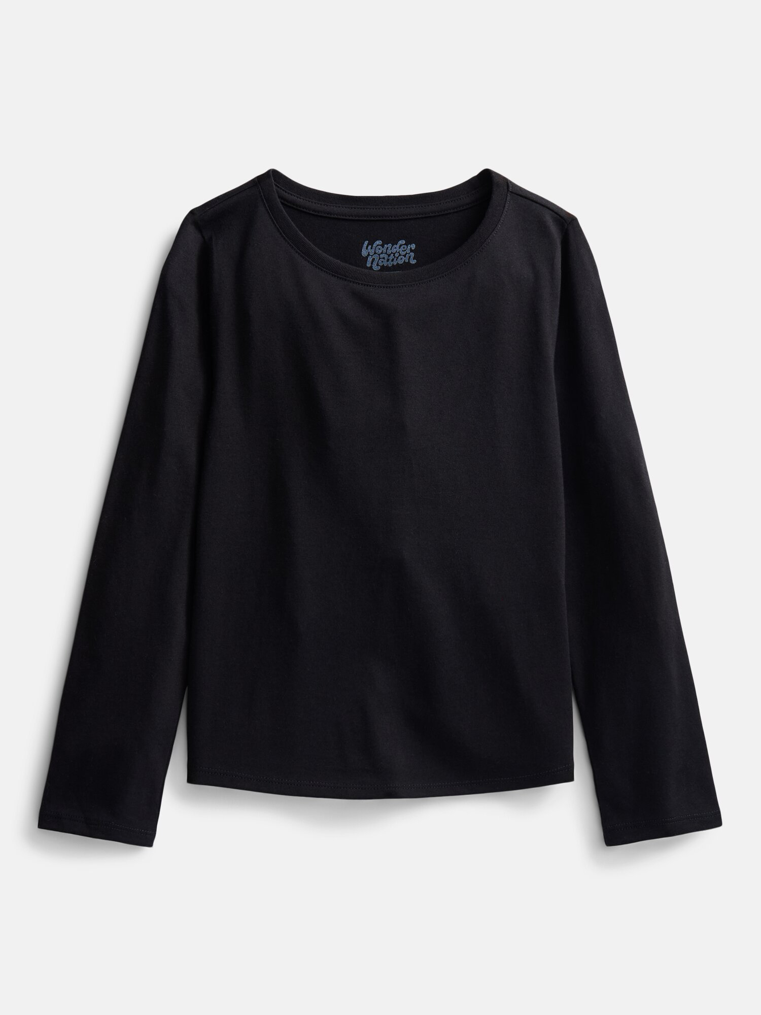 Girls Kid Tough Tee with Long Sleeves, Sizes 4-18 & Plus