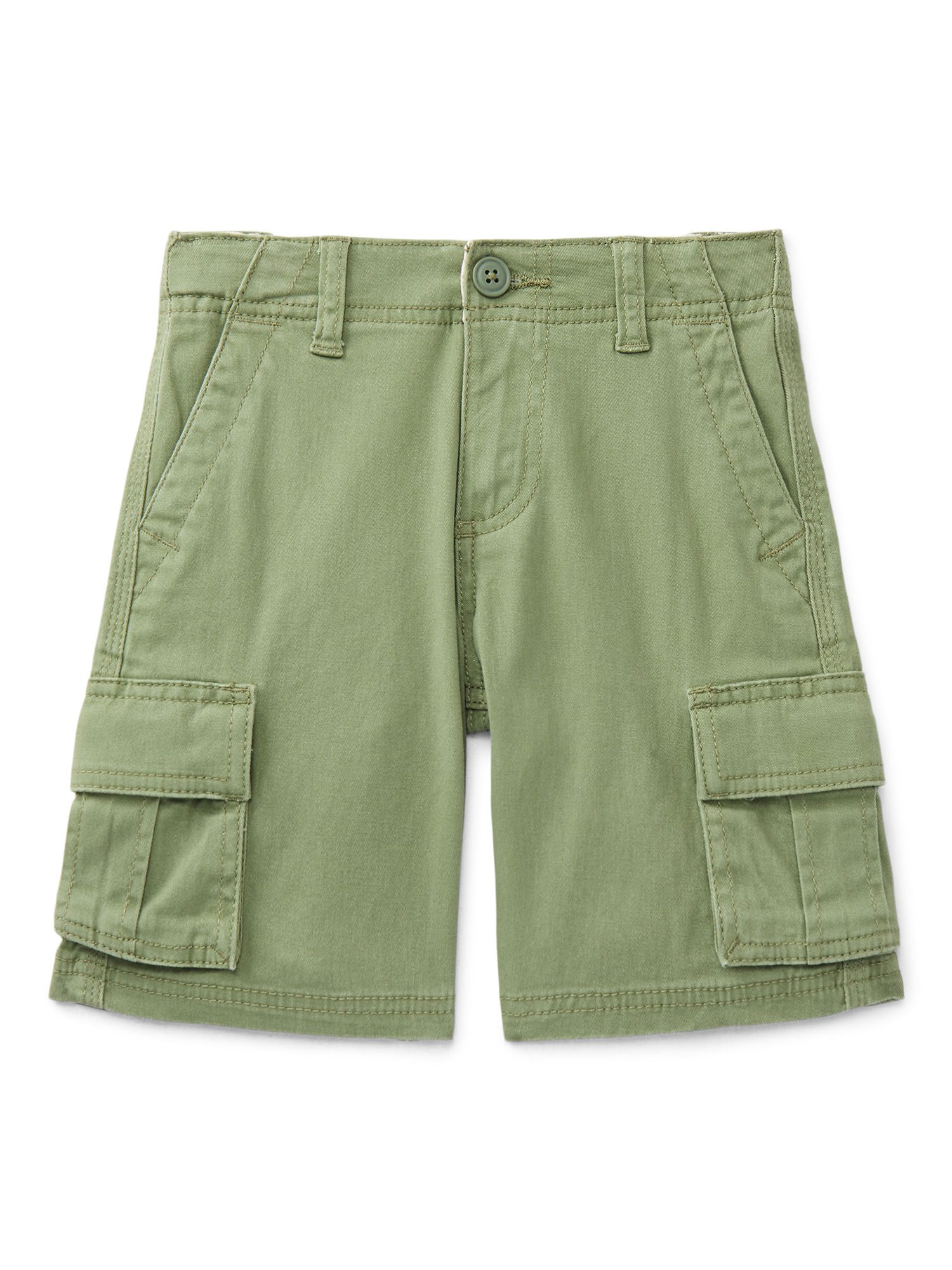 Boys Twill Cargo Shorts, Sizes 4-18