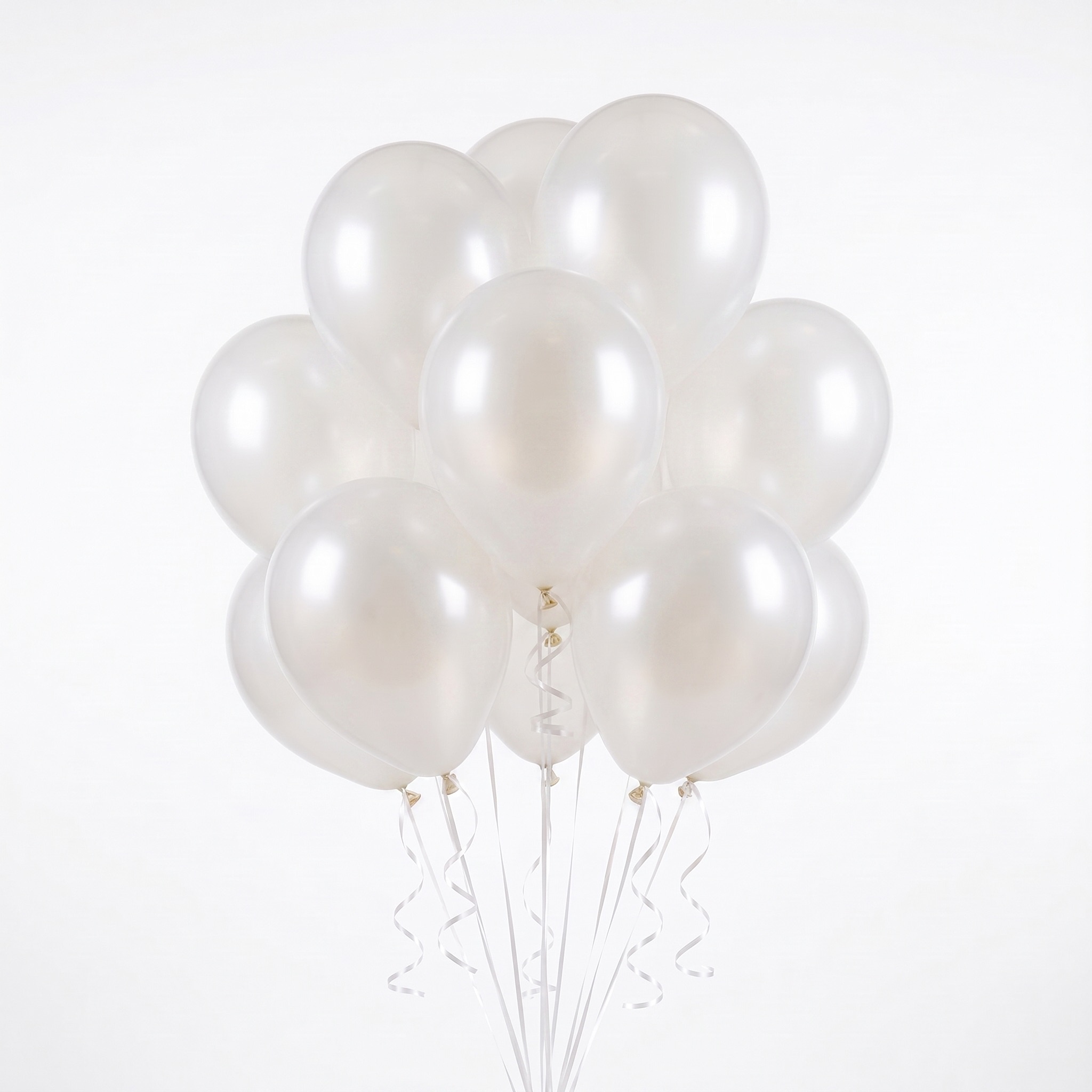 12" White Latex Balloons, 15 Pieces, by Way To Celebrate